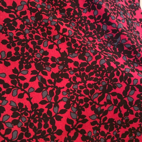 146. George Long Sleeve Top XXL Deep Pink Print - Picture 4 of 4